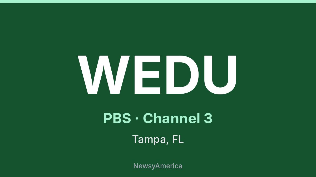 WEDU – PBS 3 Tampa