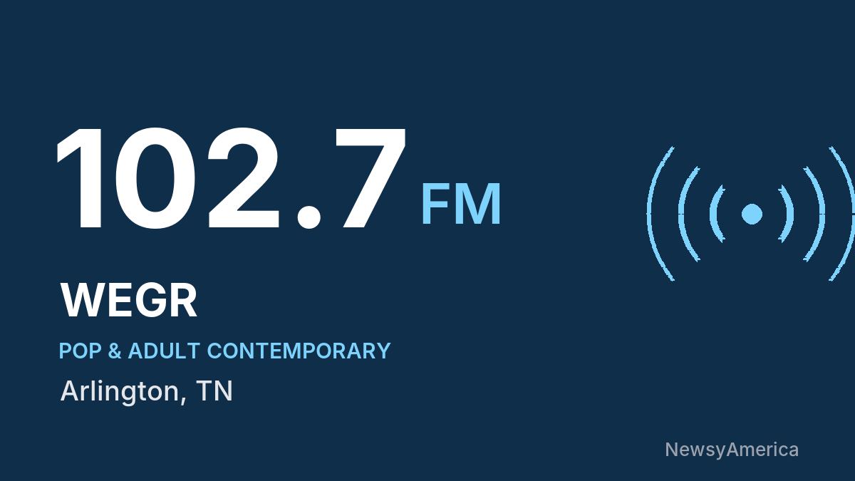 WEGR 102.7 FM – Arlington