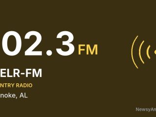 WELR-FM 102.3 FM, Roanoke, AL