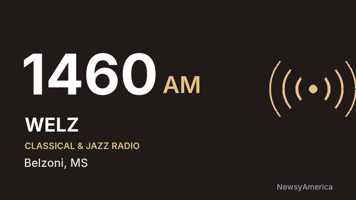 WELZ 1460 AM – Belzoni