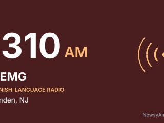 WEMG 1310 AM, Camden, NJ