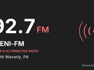 WENI-FM 92.7 FM, South Waverly, PA