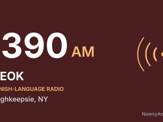 WEOK 1390 AM, Poughkeepsie, NY