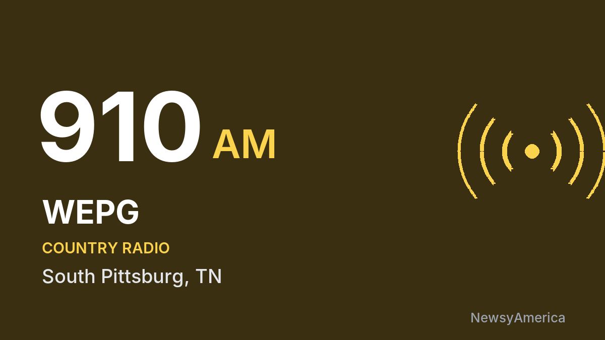 WEPG 910 AM – South Pittsburg
