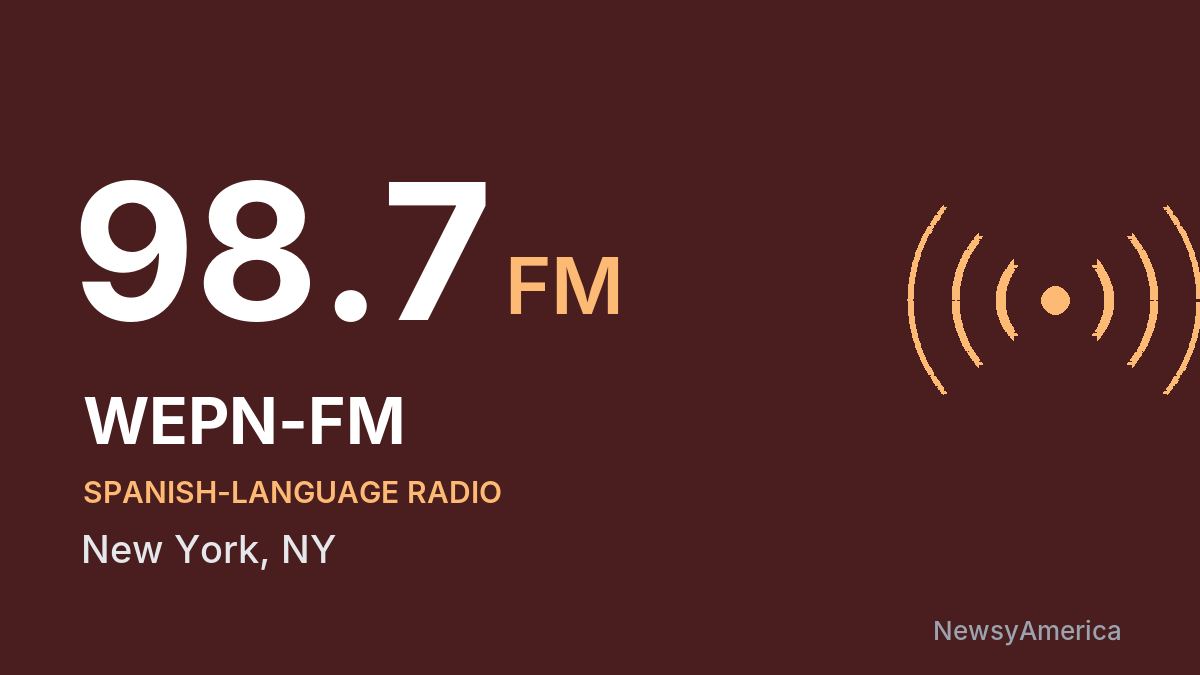 WEPN-FM 98.7 FM – New York