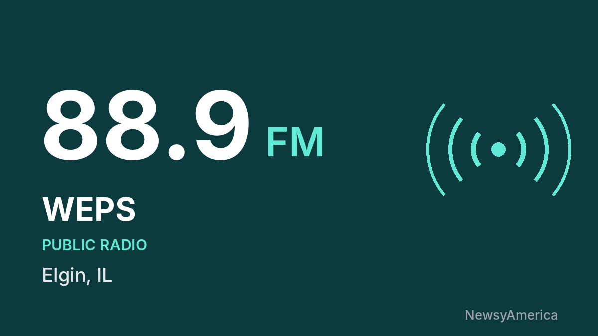 WEPS 88.9 FM – Elgin