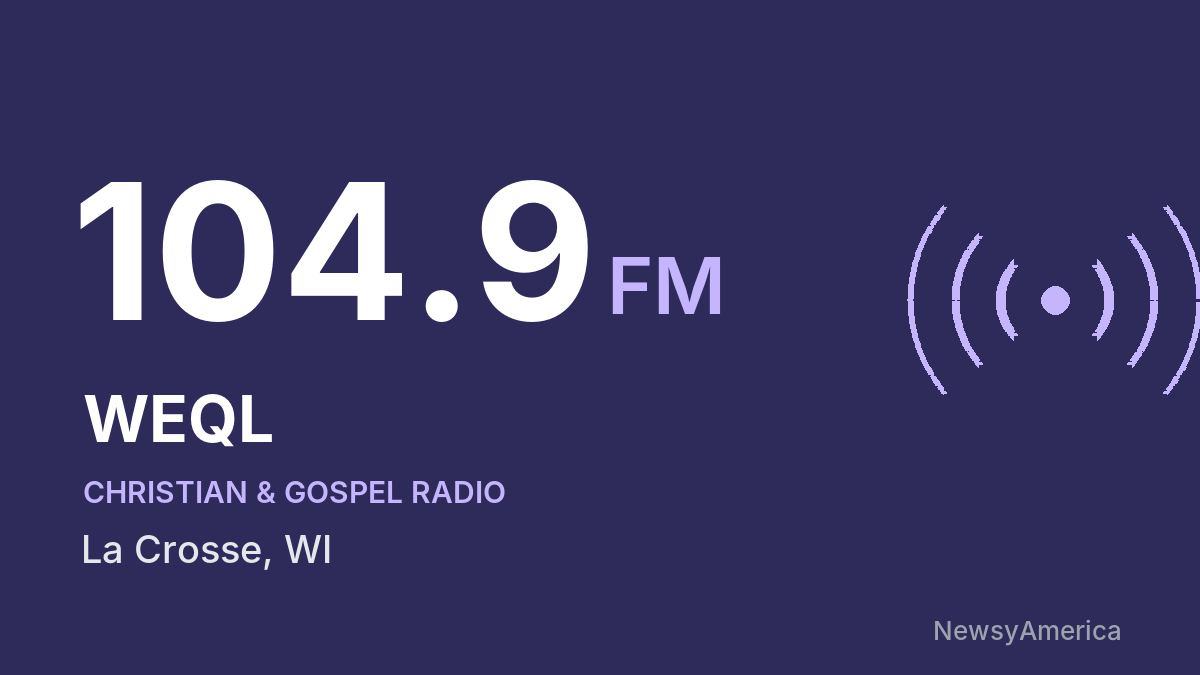 WEQL 104.9 FM – La Crosse