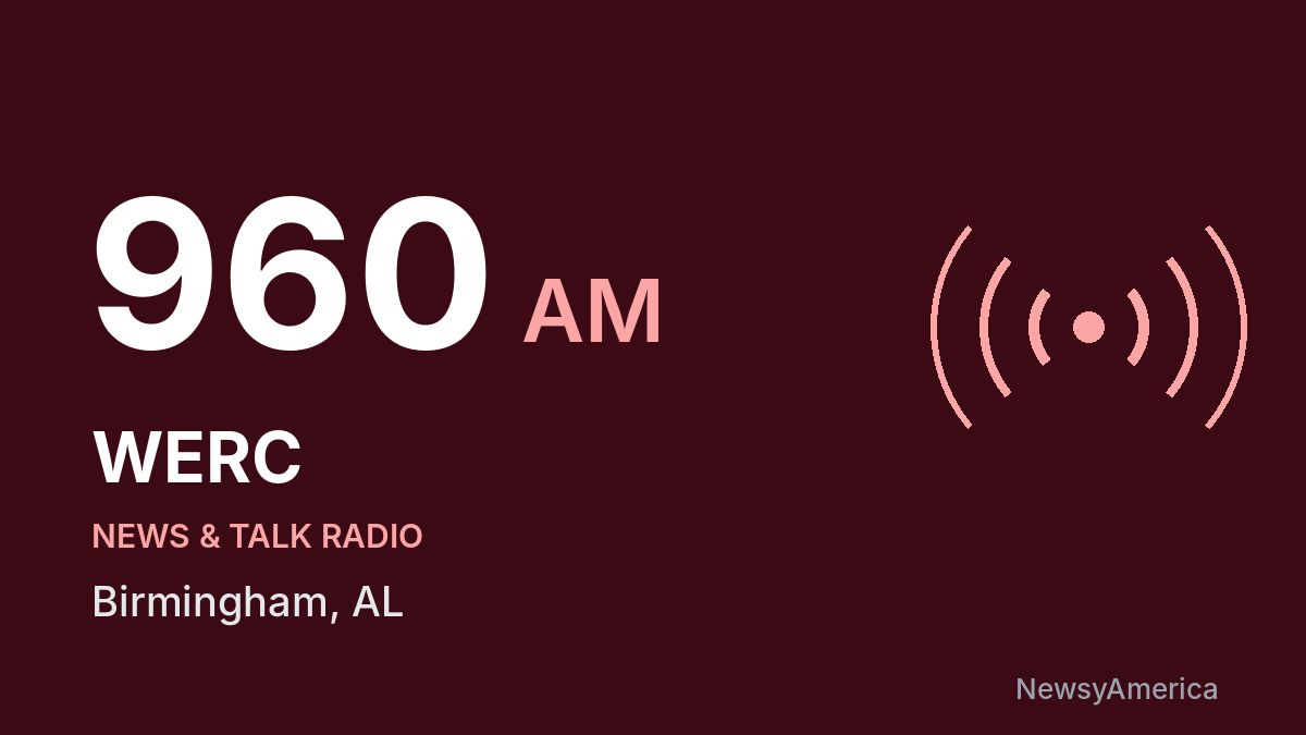 WERC 960 AM – Birmingham