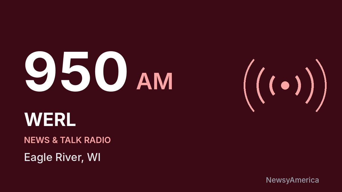 WERL 950 AM – Eagle River