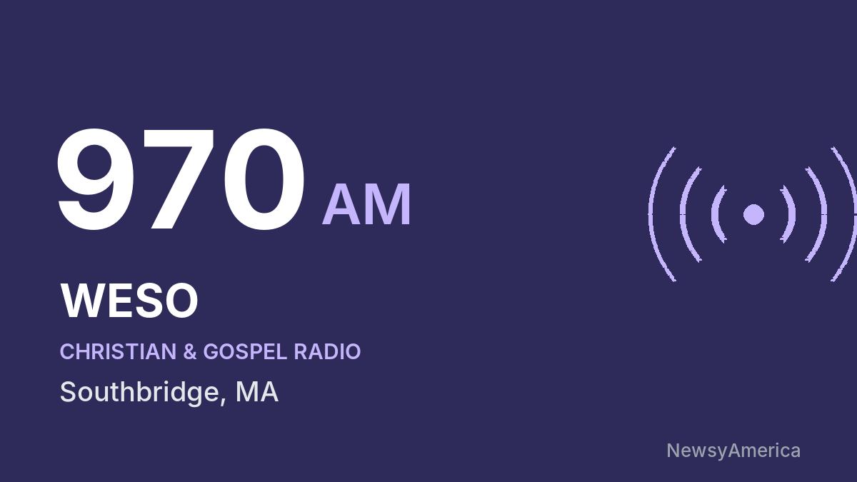 WESO 970 AM – Southbridge
