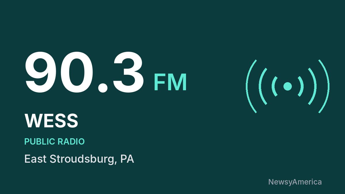 WESS 90.3 FM – East Stroudsburg
