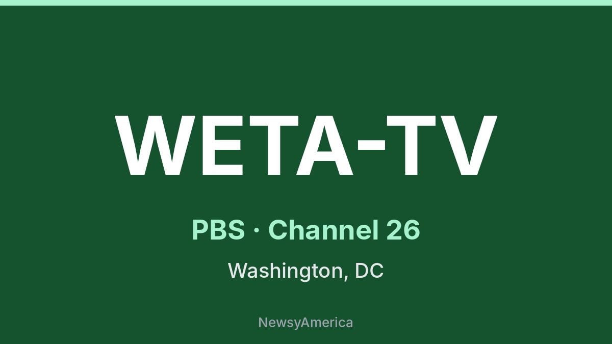WETA-TV – PBS 26 Washington