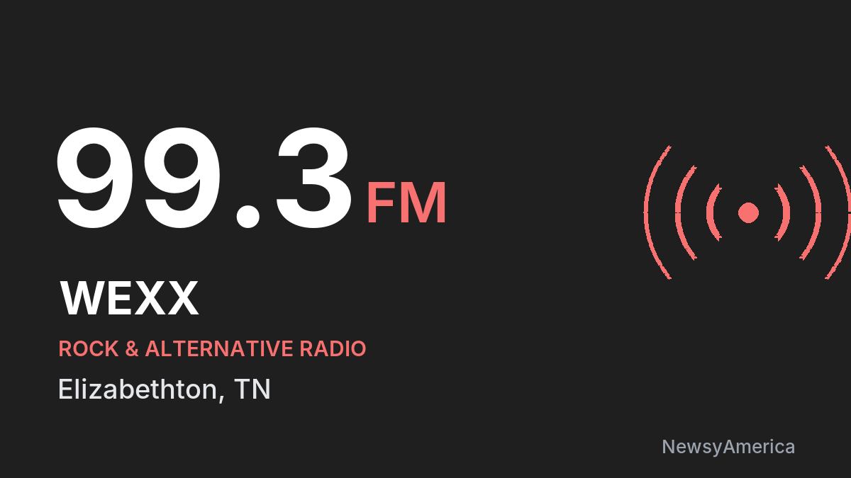 WEXX 99.3 FM – Elizabethton