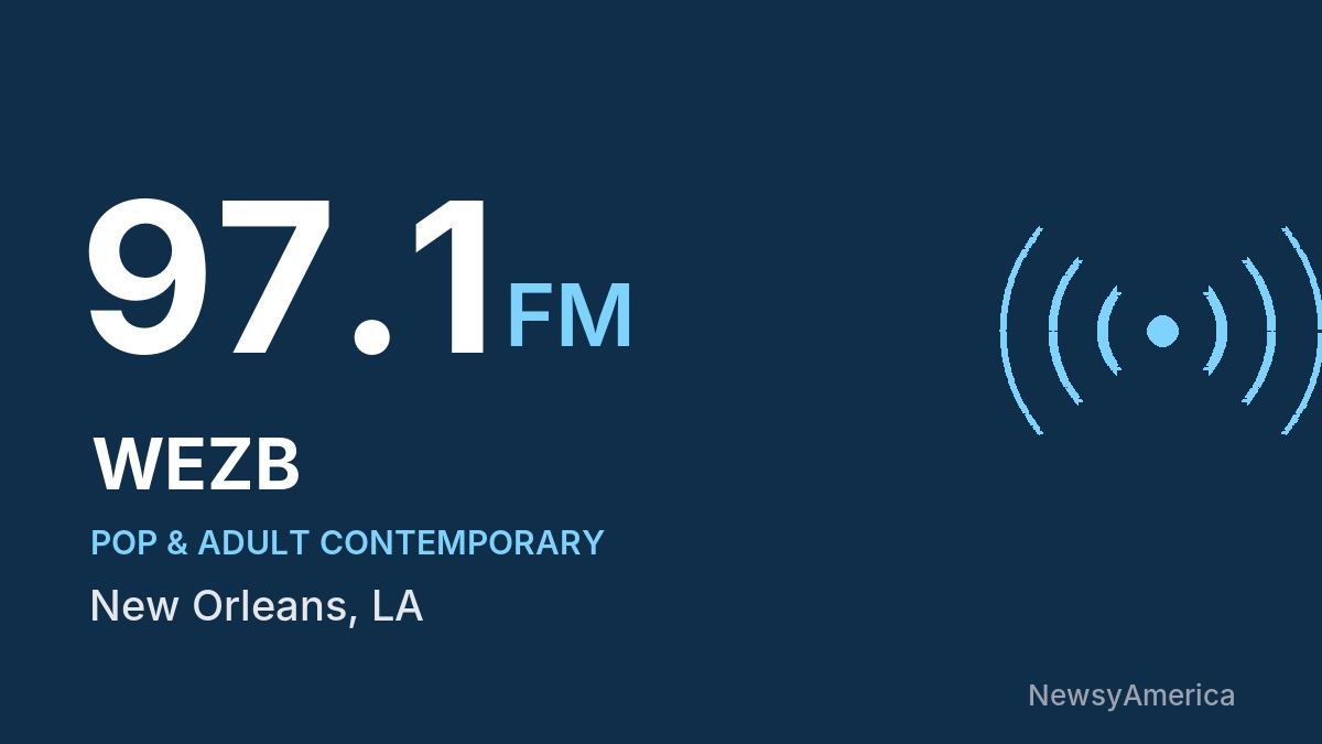 WEZB 97.1 FM – New Orleans