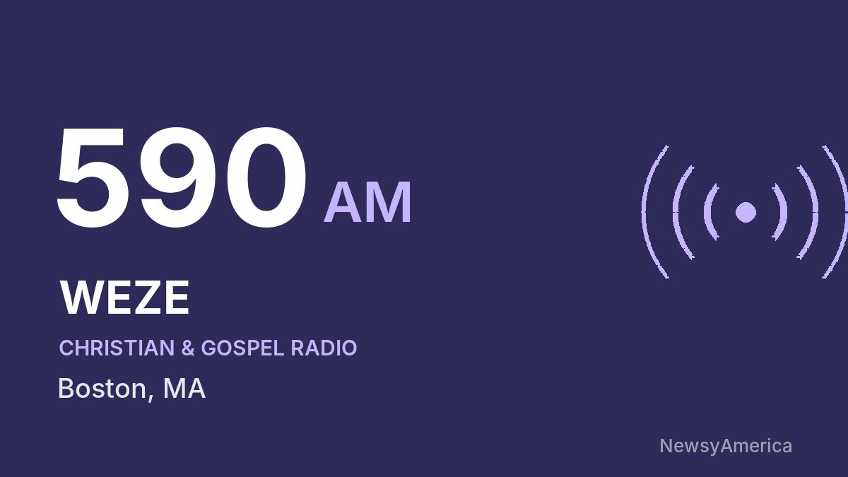 WEZE 590 AM – Boston