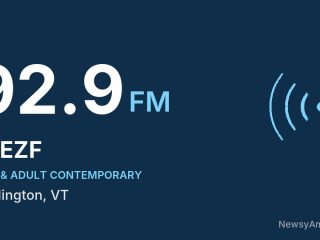 WEZF 92.9 FM, Burlington, VT