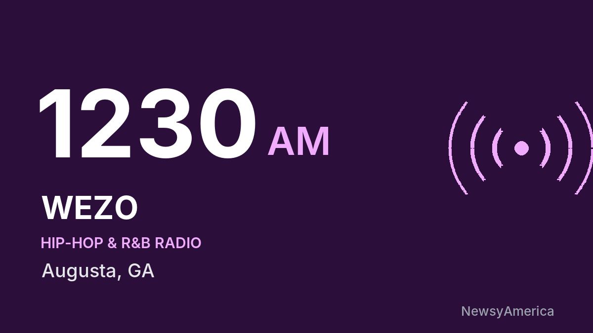 WEZO 1230 AM – Augusta