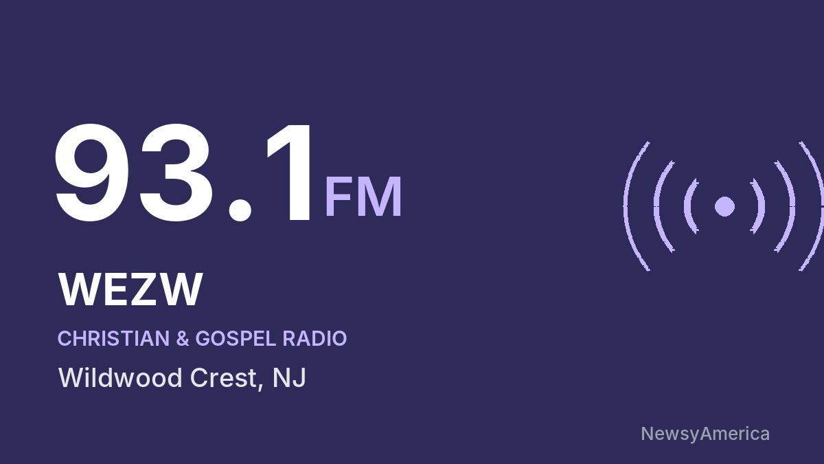 WEZW 93.1 FM – Wildwood Crest