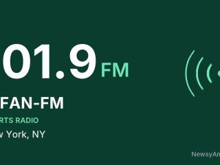 WFAN-FM 101.9 FM, New York, NY