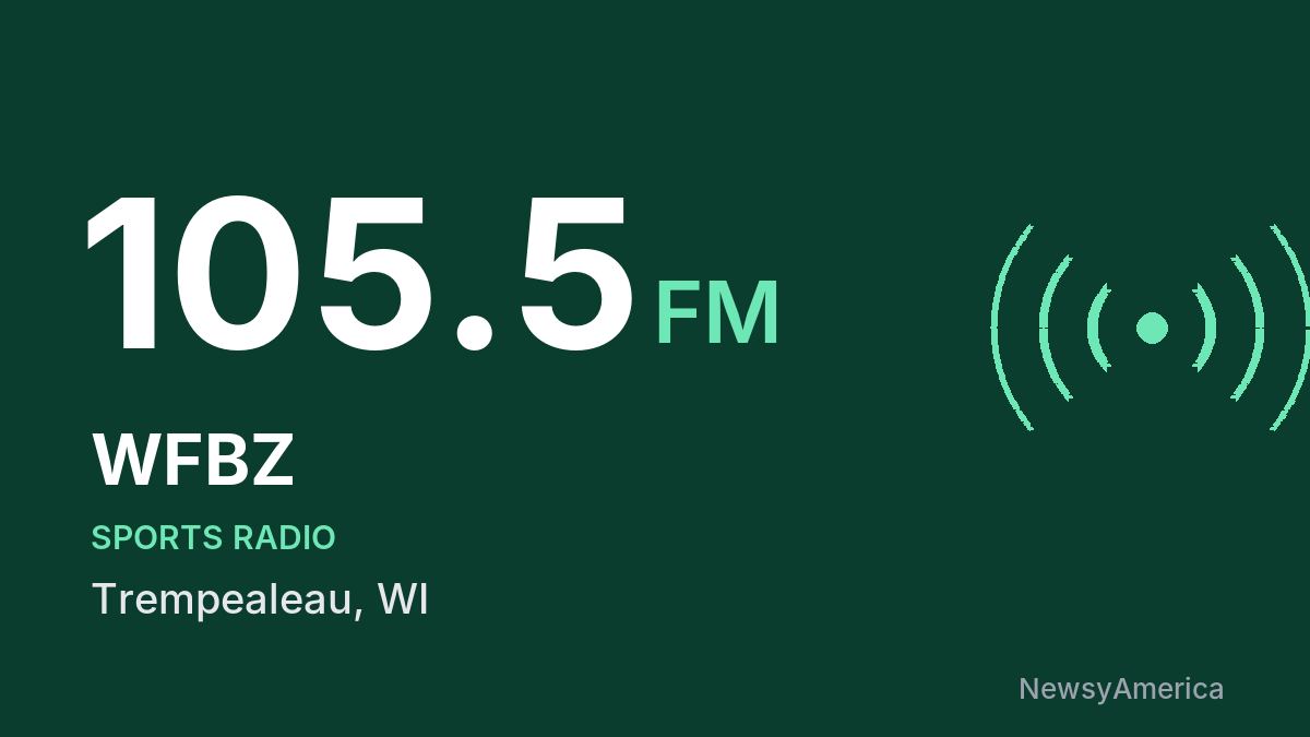 WFBZ 105.5 FM – Trempealeau