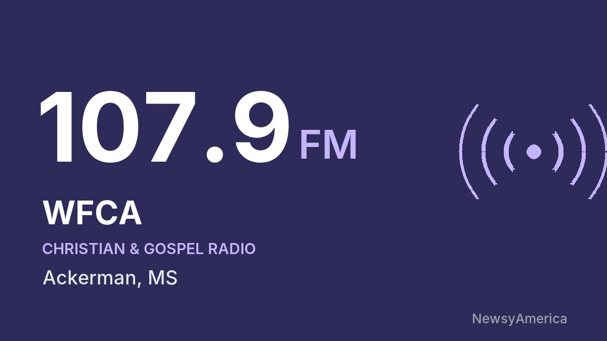 WFCA 107.9 FM – Ackerman