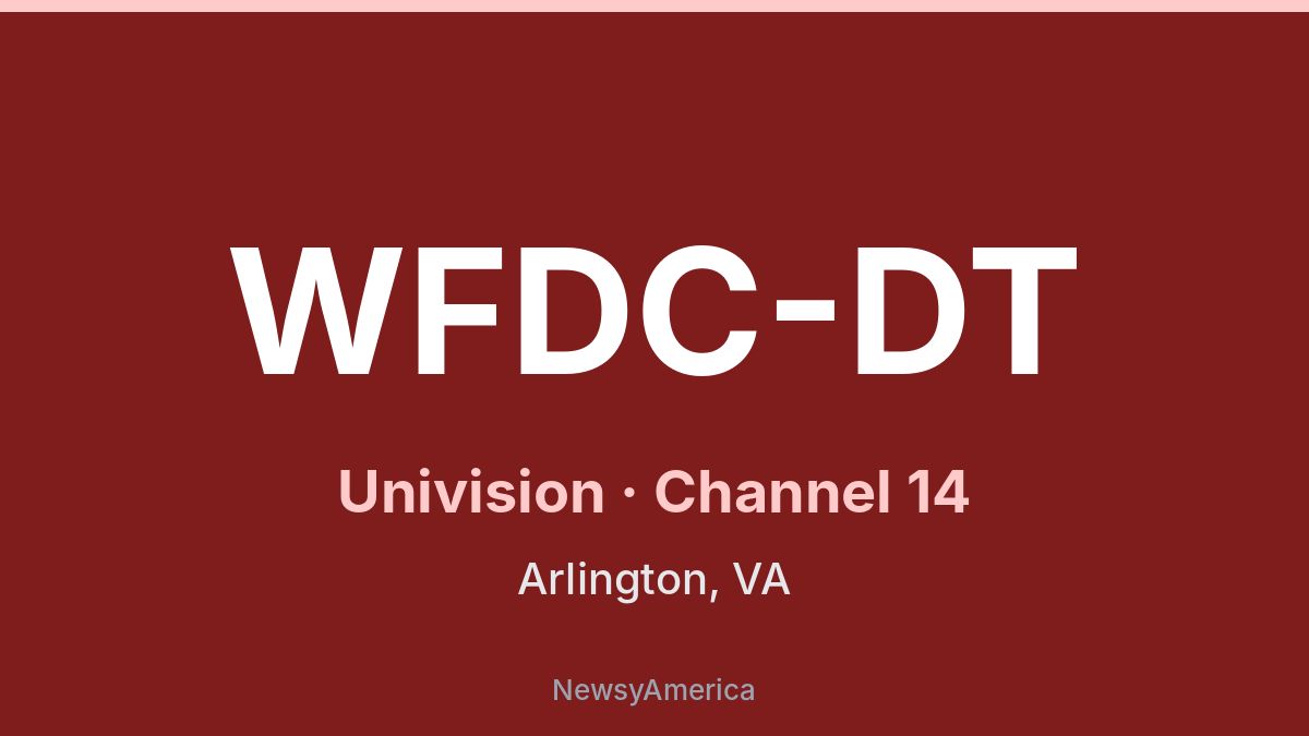 WFDC-DT – Univision 14 Washington