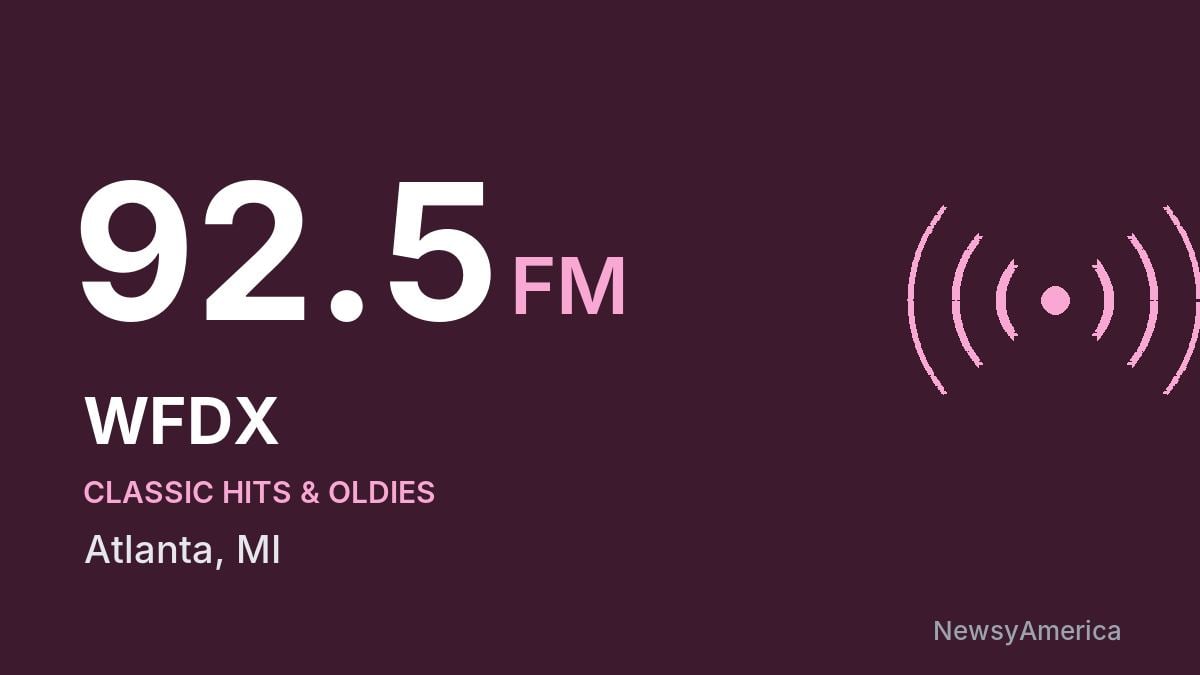 WFDX 92.5 FM – Atlanta