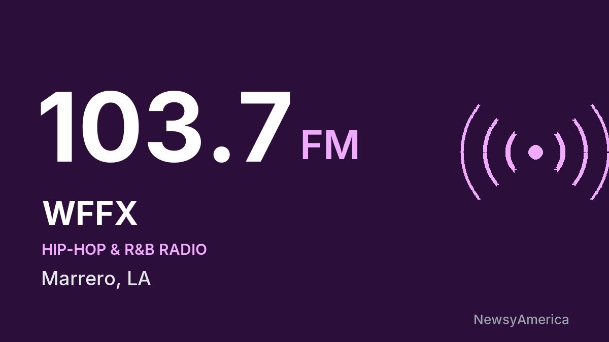 WFFX 103.7 FM – Marrero