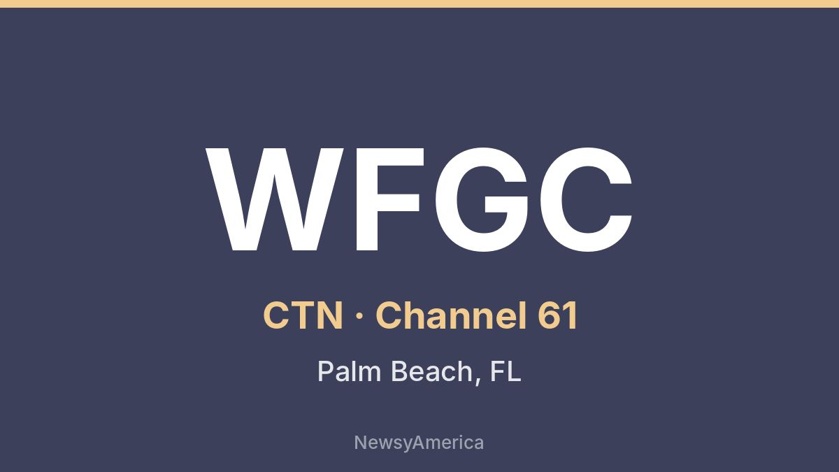 WFGC – CTN 61 West Palm Beach