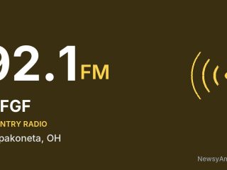 WFGF 92.1 FM, Wapakoneta, OH