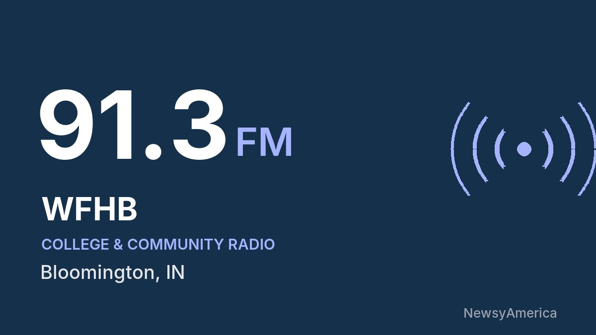 WFHB 91.3 FM – Bloomington