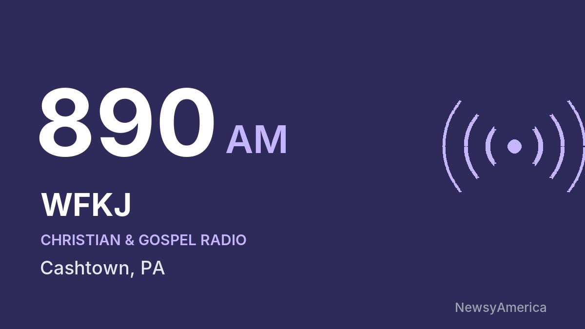 WFKJ 890 AM – Cashtown