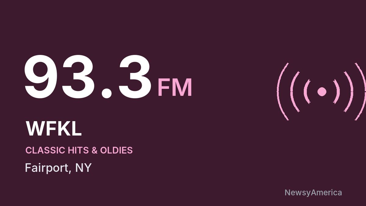 WFKL 93.3 FM – Fairport