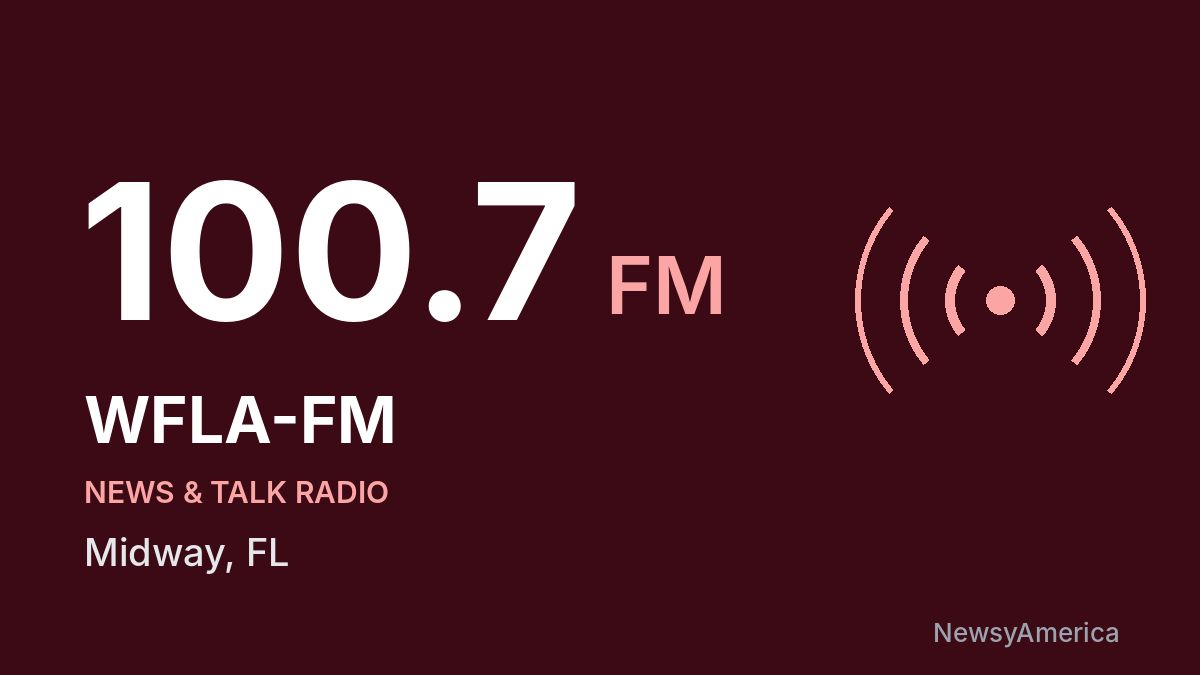 WFLA-FM 100.7 FM – Midway