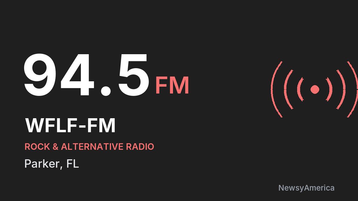 WFLF-FM 94.5 FM – Parker