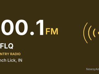 WFLQ 100.1 FM, French Lick, IN