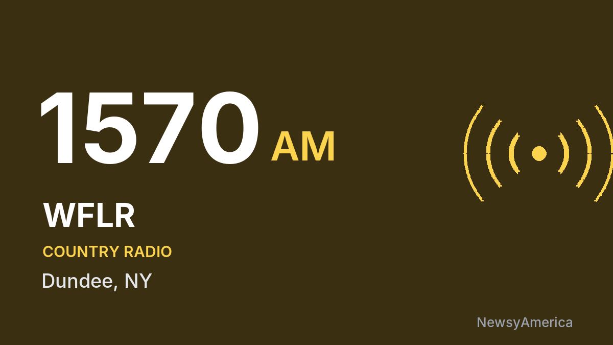 WFLR 1570 AM – Dundee