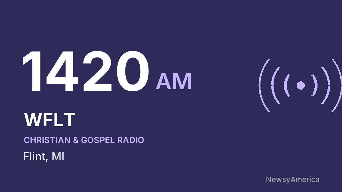 WFLT 1420 AM – Flint