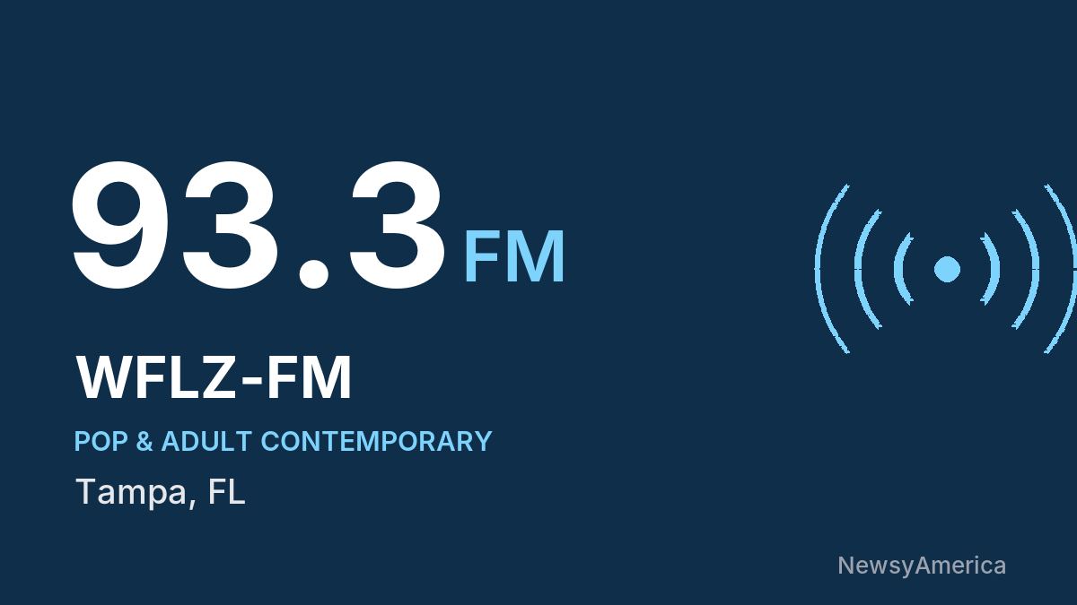 WFLZ-FM 93.3 FM – Tampa