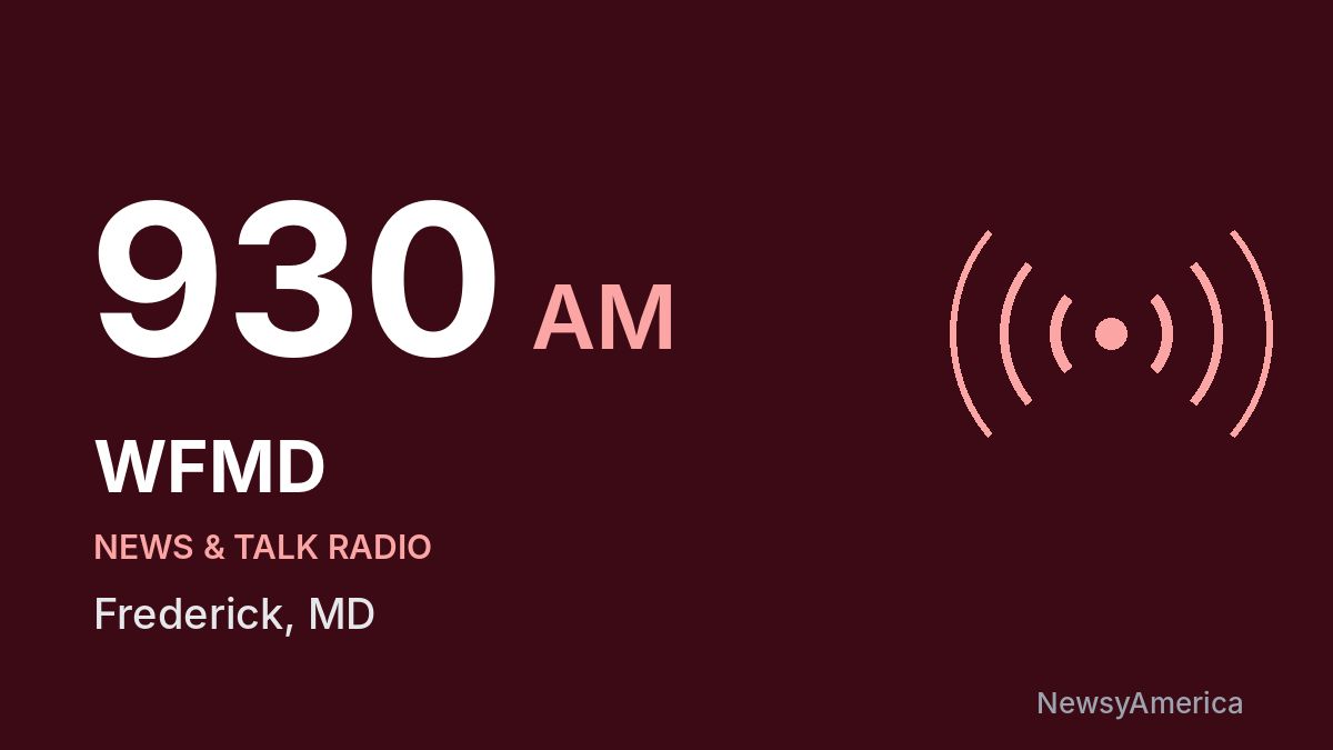 WFMD 930 AM – Frederick