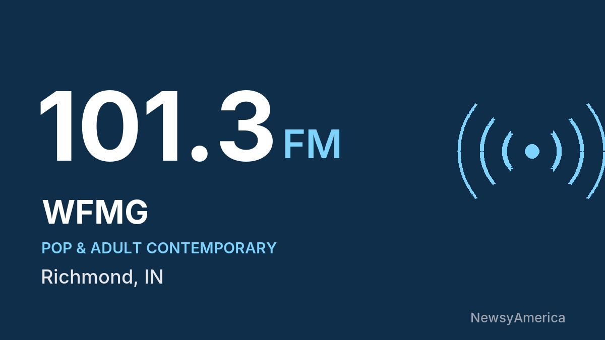 WFMG 101.3 FM – Richmond