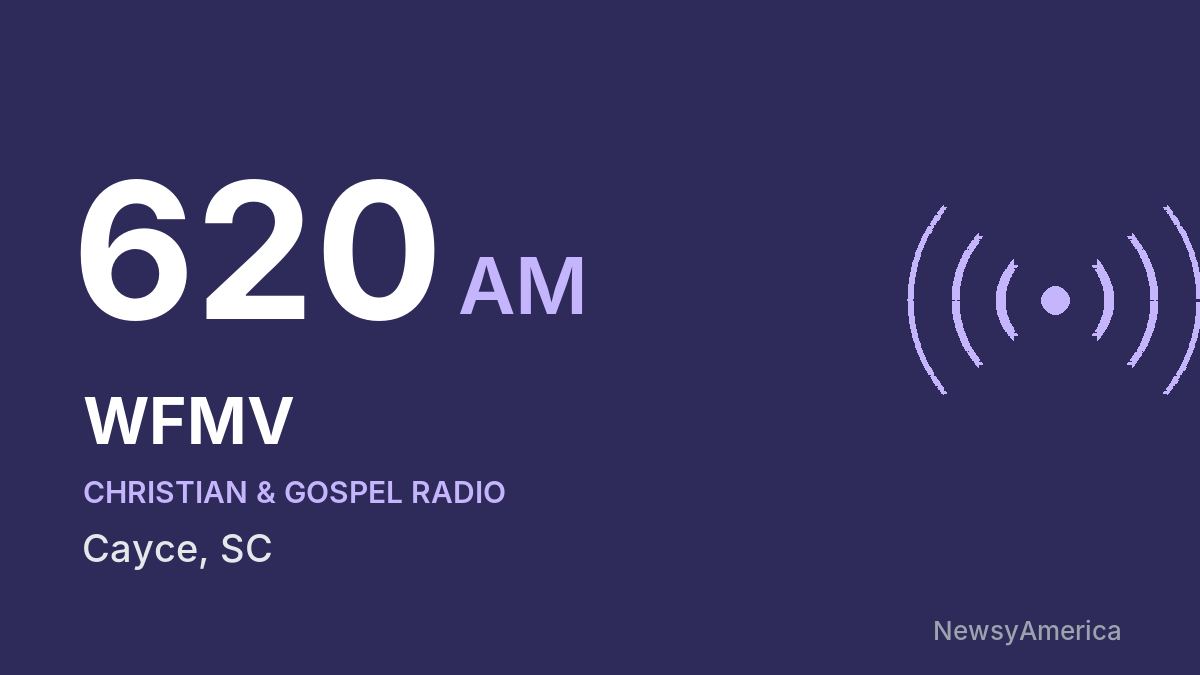 WFMV 620 AM – Cayce