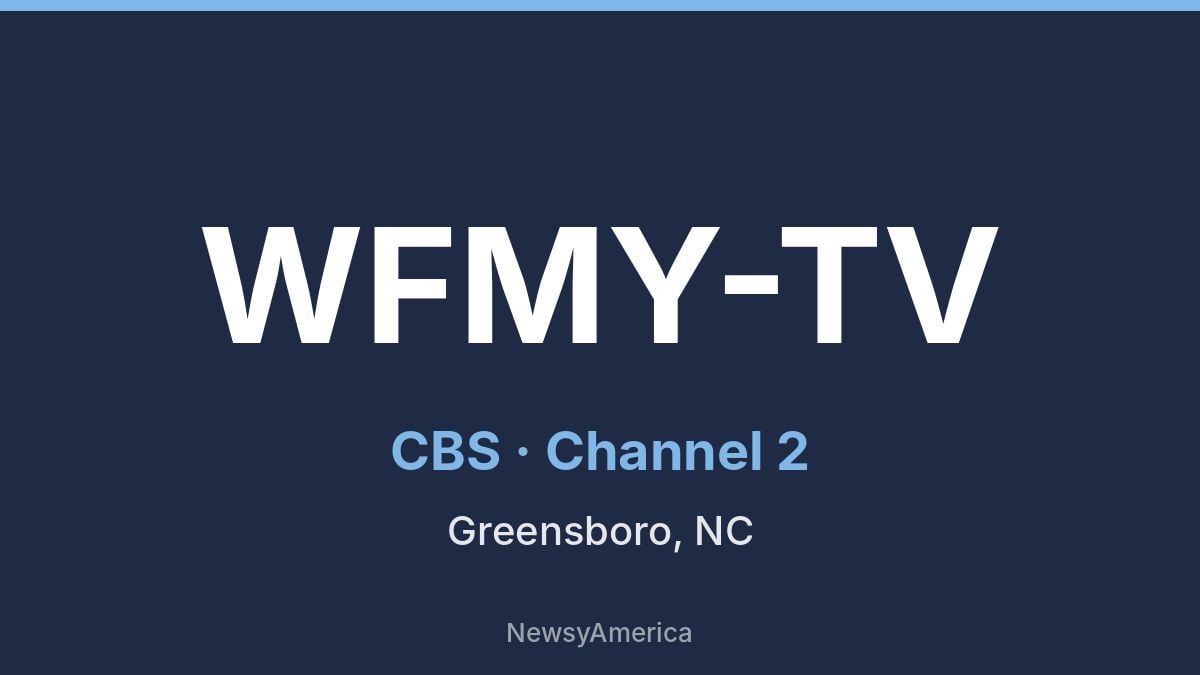 WFMY-TV – CBS 2 Greensboro