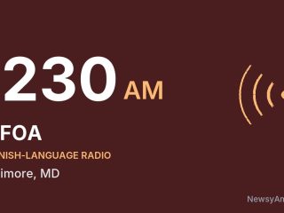 WFOA 1230 AM, Baltimore, MD