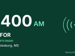 WFOR 1400 AM, Hattiesburg, MS