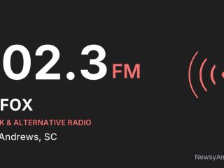 WFOX 102.3 FM, St. Andrews, SC