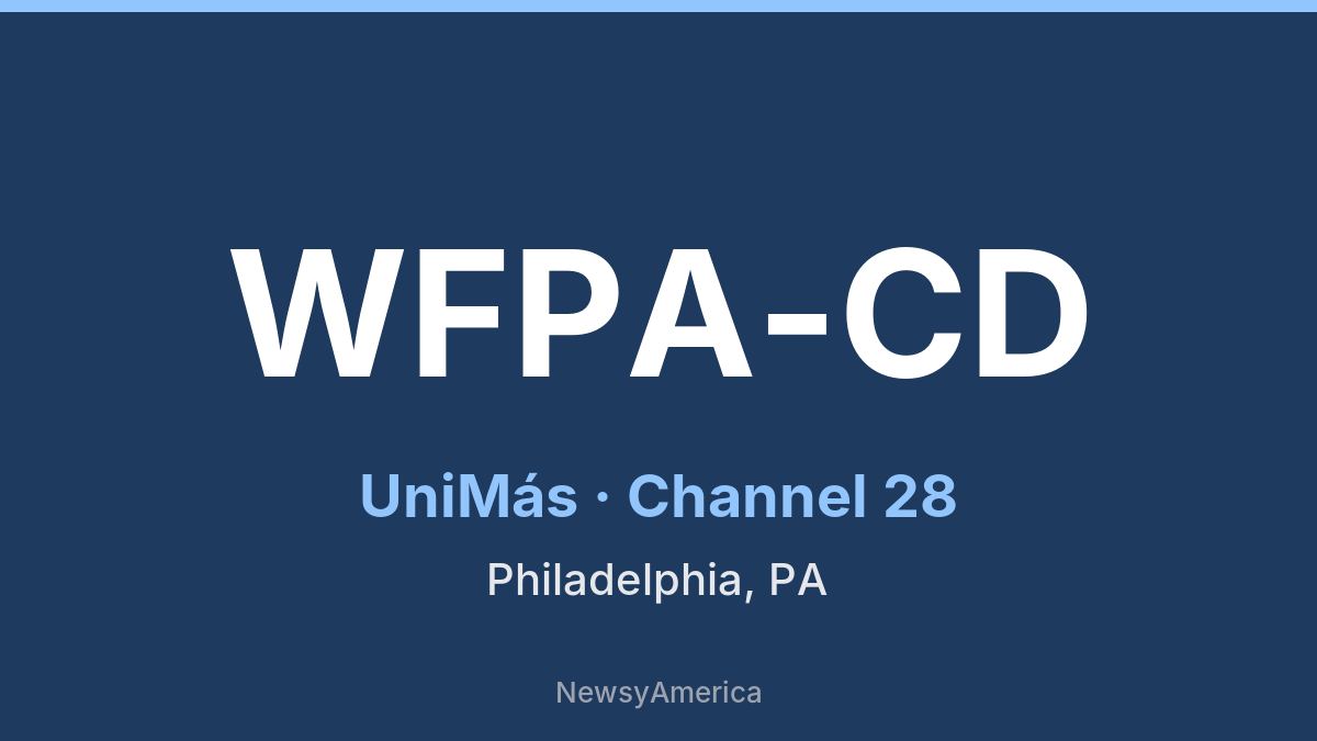WFPA-CD – UniMás 28 Philadelphia