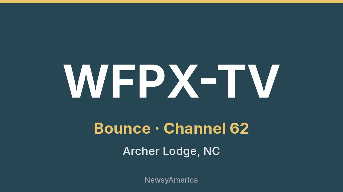 WFPX-TV – Bounce 62 Raleigh