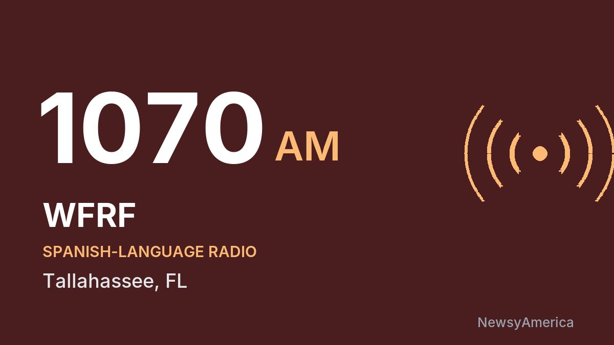WFRF 1070 AM – Tallahassee