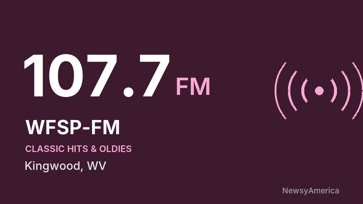 WFSP-FM 107.7 FM – Kingwood